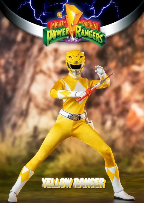 Yellow Ranger 1:6 Scale Figure | Threezero Mighty Morphin Power Rangers