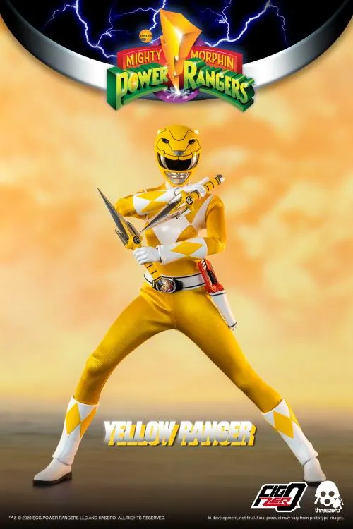 Yellow Ranger 1:6 Scale Figure | Threezero Mighty Morphin Power Rangers