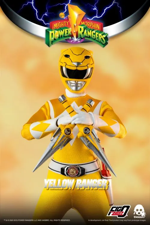 Yellow Ranger 1:6 Scale Figure | Threezero Mighty Morphin Power Rangers