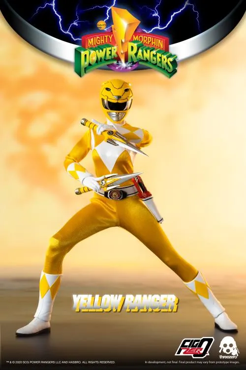 Yellow Ranger 1:6 Scale Figure | Threezero Mighty Morphin Power Rangers
