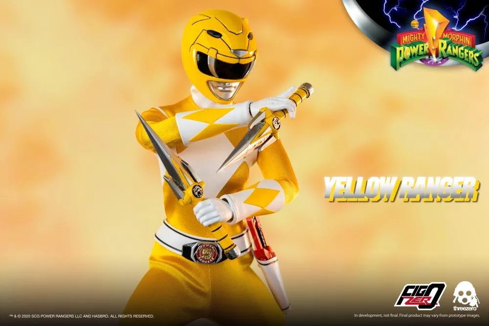 Yellow Ranger 1:6 Scale Figure | Threezero Mighty Morphin Power Rangers