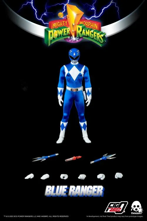 Blue Ranger 1:6 Scale Figure | Threezero Mighty Morphin Power Rangers