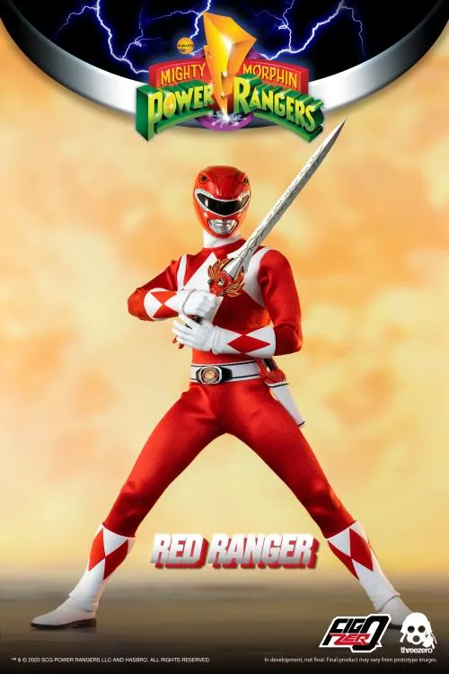 Red Ranger 1:6 Scale Figure | Threezero Mighty Morphin Power Rangers