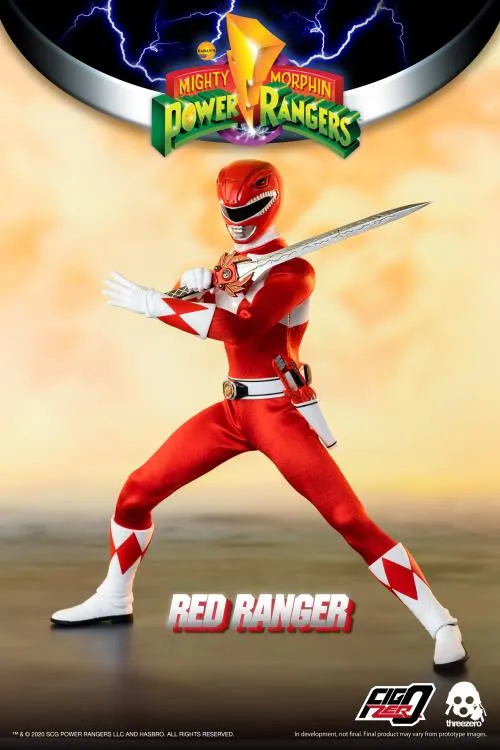 Red Ranger 1:6 Scale Figure | Threezero Mighty Morphin Power Rangers