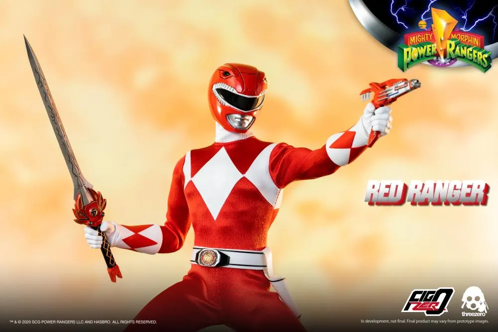 Red Ranger 1:6 Scale Figure | Threezero Mighty Morphin Power Rangers