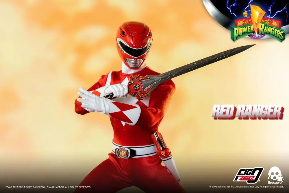 Red Ranger 1:6 Scale Figure | Threezero Mighty Morphin Power Rangers