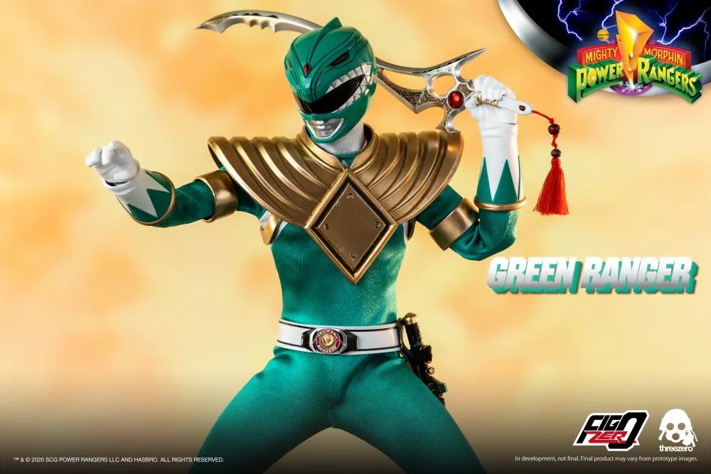Green Ranger 1:6 Scale Figure | Threezero Mighty Morphin Power Rangers