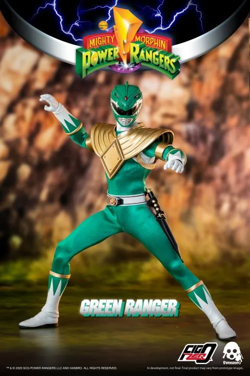 Green Ranger 1:6 Scale Figure | Threezero Mighty Morphin Power Rangers