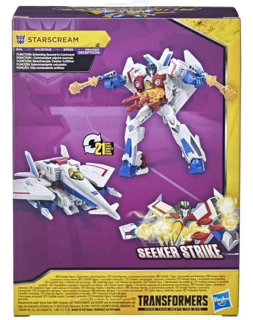 Starscream Deluxe Class | Transformers: Bumblebee Cyberverse Adventures