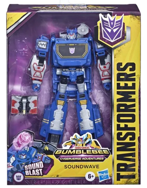 Soundwave Deluxe Class | Transformers: Bumblebee Cyberverse Adventures