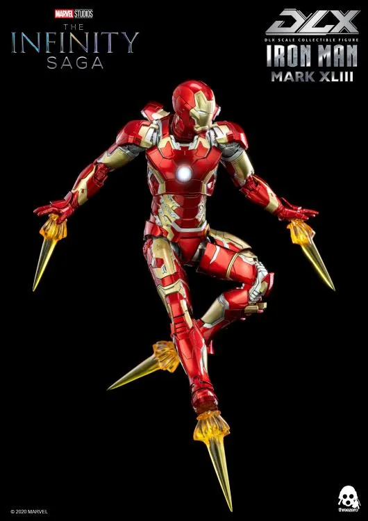 Iron Man Mark 43 1:12 Scale Figure | Threezero The Avengers Infinity Saga DLX