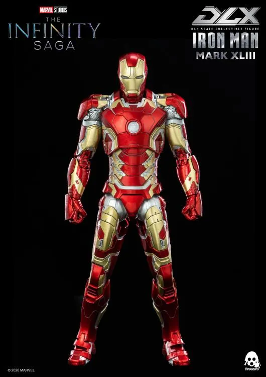 Iron Man Mark 43 1:12 Scale Figure | Threezero The Avengers Infinity Saga DLX