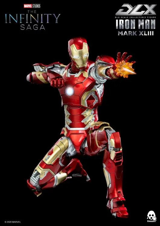 Iron Man Mark 43 1:12 Scale Figure | Threezero The Avengers Infinity Saga DLX