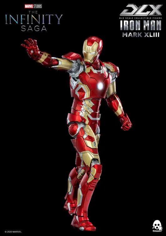 Iron Man Mark 43 1:12 Scale Figure | Threezero The Avengers Infinity Saga DLX