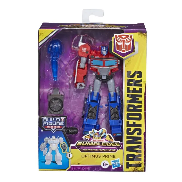 Optimus Prime Deluxe Class | Transformers: Bumblebee Cyberverse Adventures Maccadam BAF