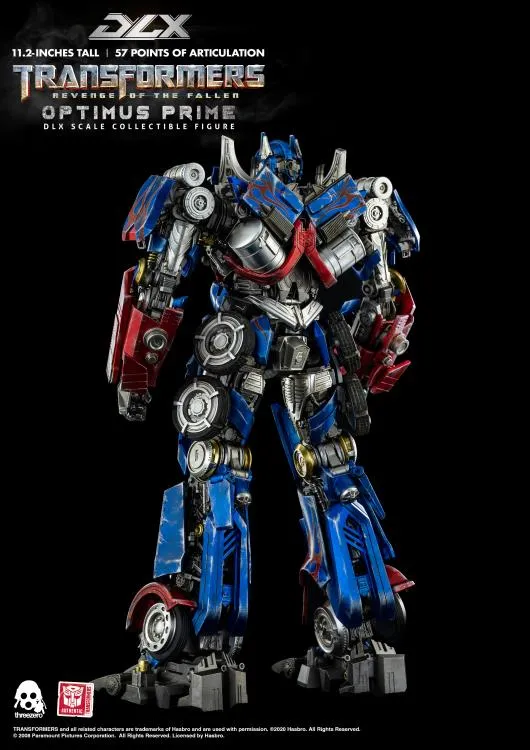 Optimus Prime DLX Scale Collectible Figure | Transformers Transformers: Revenge Of The Fallen | threezero