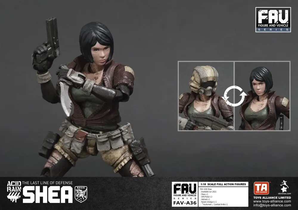 FAV-A36 Shea 1:18 Scale | Acid Rain FAV