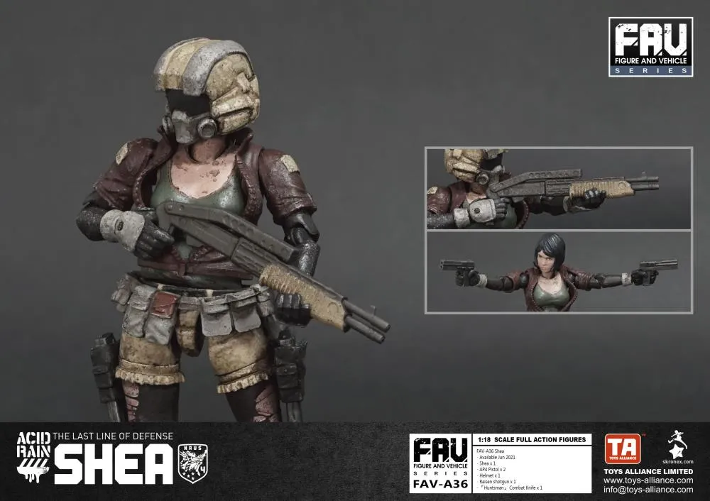 FAV-A36 Shea 1:18 Scale | Acid Rain FAV