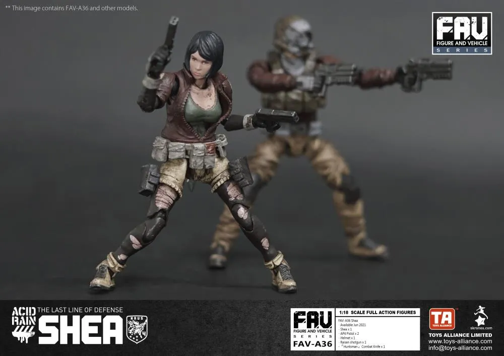 FAV-A36 Shea 1:18 Scale | Acid Rain FAV