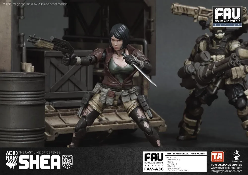 FAV-A36 Shea 1:18 Scale | Acid Rain FAV