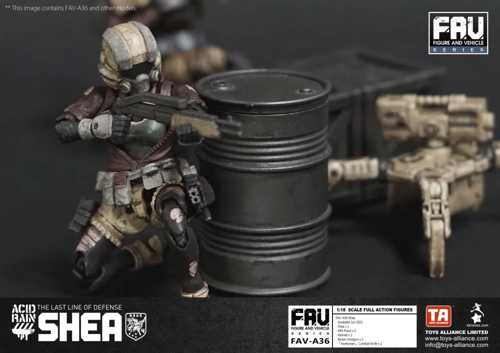 FAV-A36 Shea 1:18 Scale | Acid Rain FAV