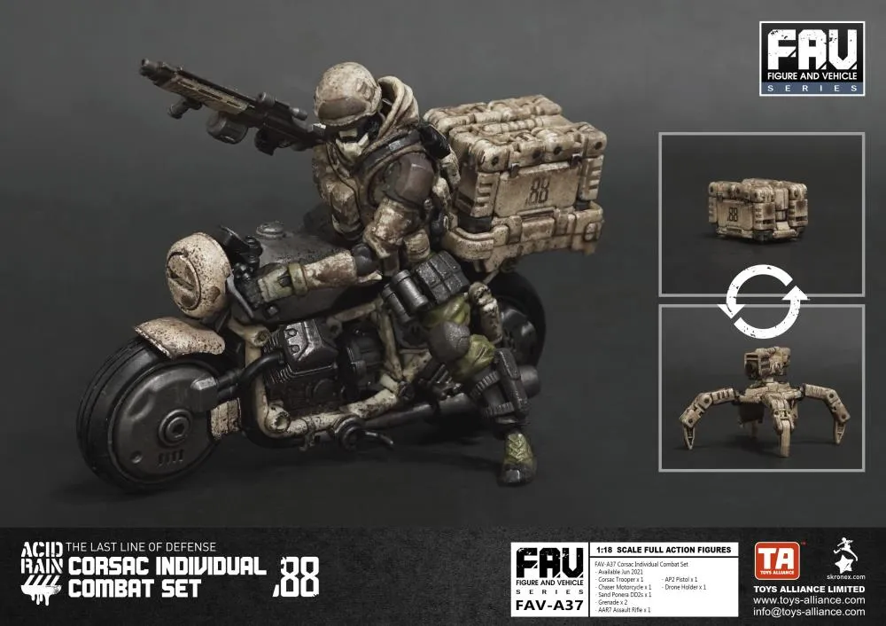 FAV-A37 Corsac 1:18 Scale | Acid Rain FAV