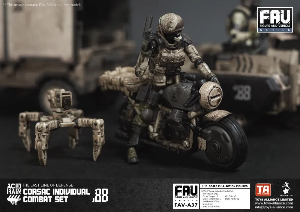 FAV-A37 Corsac 1:18 Scale | Acid Rain FAV