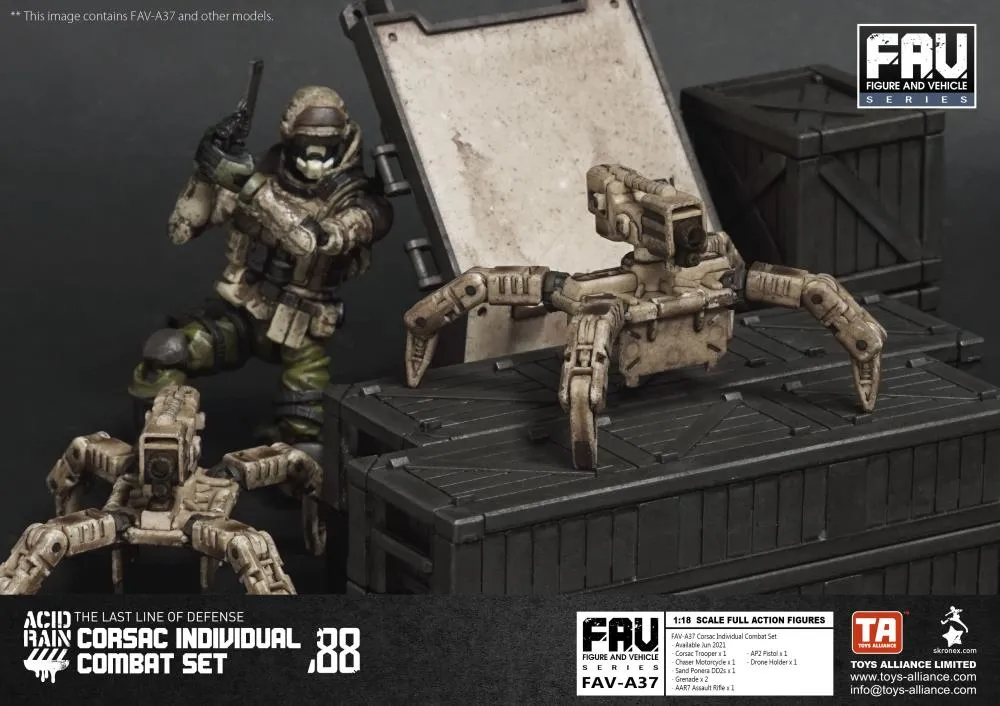 FAV-A37 Corsac 1:18 Scale | Acid Rain FAV