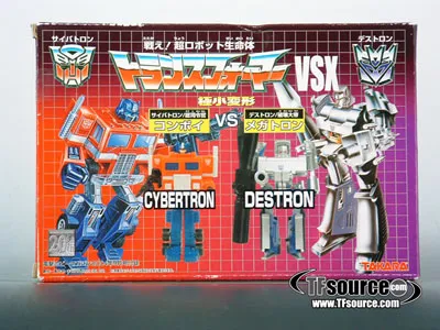 WST VSX Optimus Prime vs Megatron | Worlds Smallest Transformers