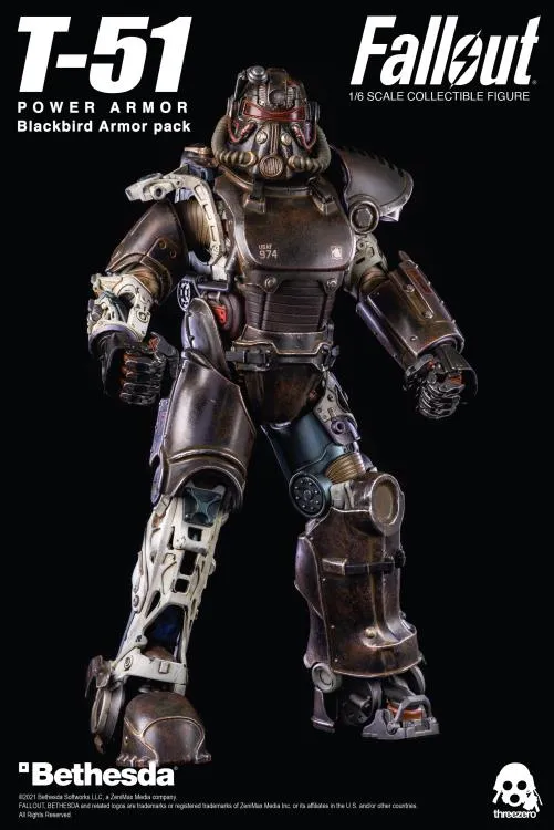 T-51 Blackbird 1:6 Scale Power Armor Pack | Fallout | Threezero