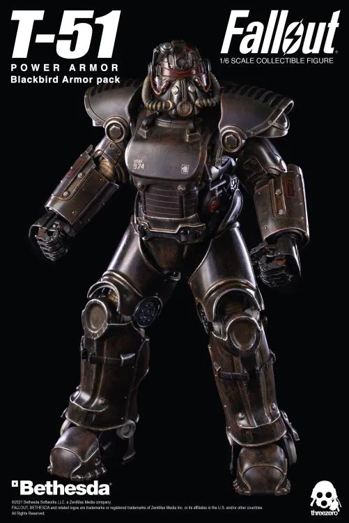 T-51 Blackbird 1:6 Scale Power Armor Pack | Fallout | Threezero