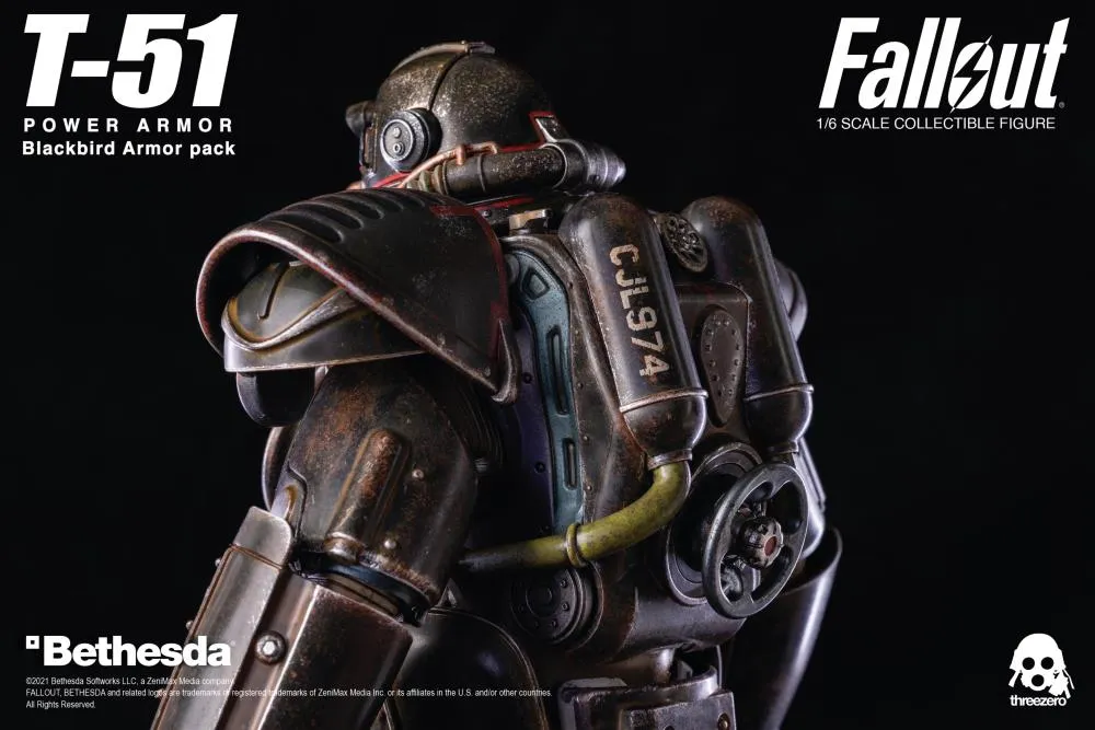 T-51 Blackbird 1:6 Scale Power Armor Pack | Fallout | Threezero
