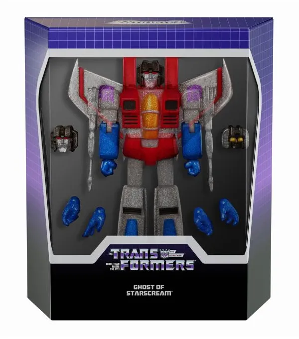 Ghost of Starscream 7-inch Scale | Transformers Ultimates | Super7