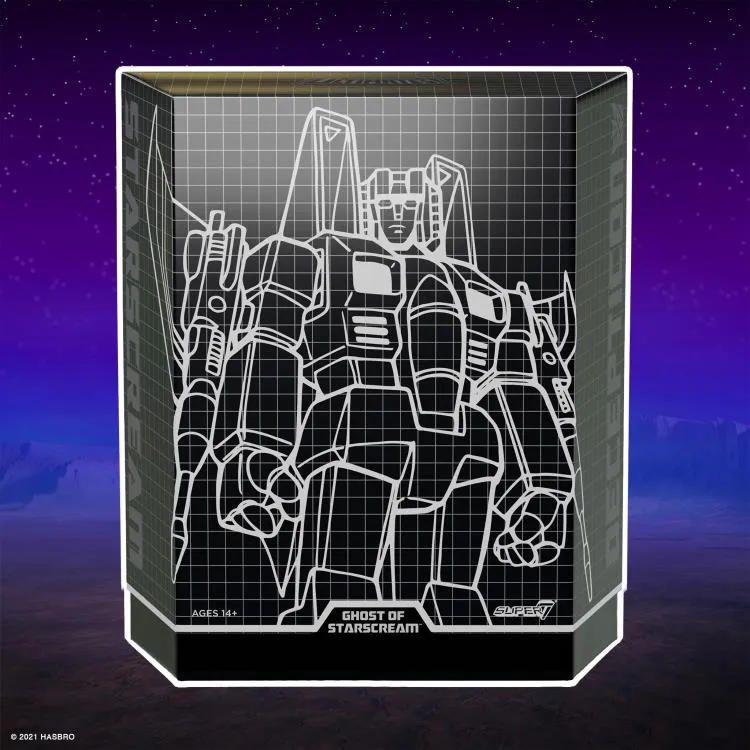 Ghost of Starscream 7-inch Scale | Transformers Ultimates | Super7