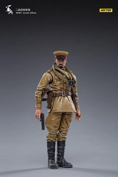 WWII Soviet Officer 1/18 Scale Figure | Joy Toy