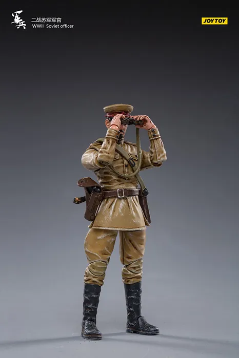 WWII Soviet Officer 1/18 Scale Figure | Joy Toy