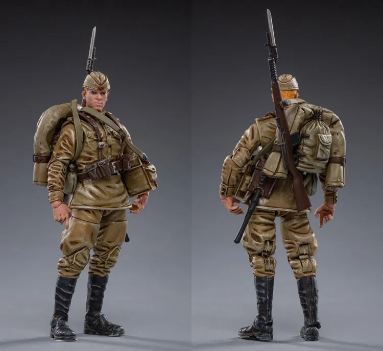 WWII Soviet Infantry Set of 5 | Joy Toy