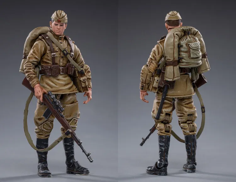 WWII Soviet Infantry Set of 5 | Joy Toy