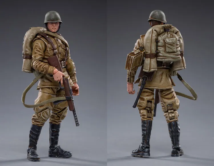 WWII Soviet Infantry Set of 5 | Joy Toy