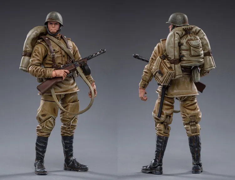 WWII Soviet Infantry Set of 5 | Joy Toy