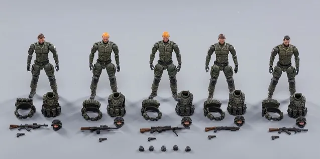 Russian Naval Infantry Set of 5 | Joy Toy