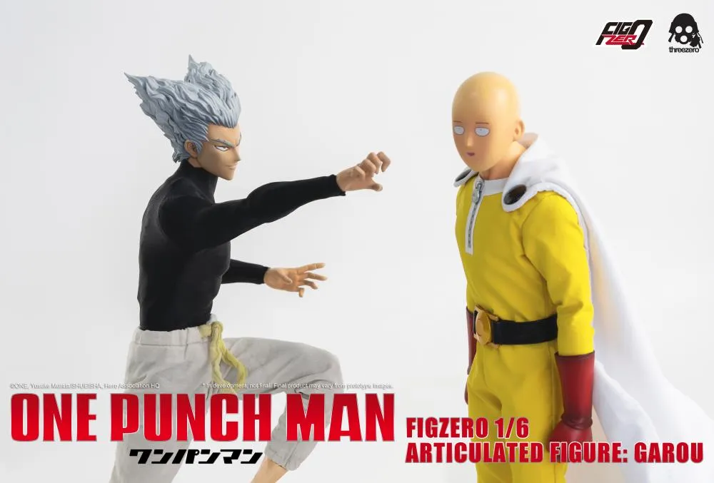Garou FigZero Collectible Figure | One-punch Man | threezero