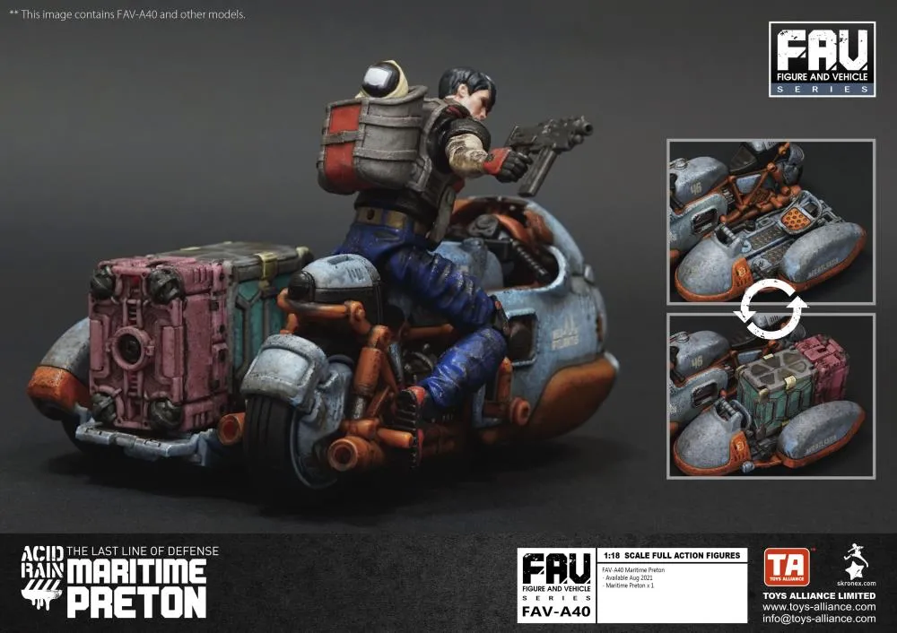 FAV-A40 Maritime Preton 1:18 Scale | Acid Rain FAV