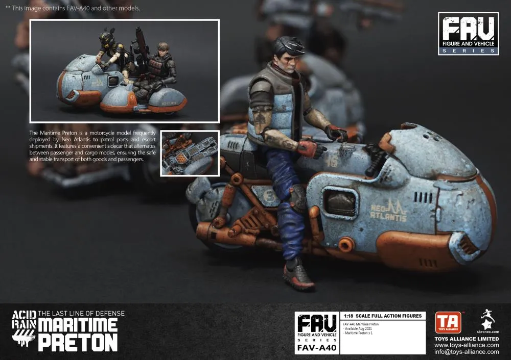 FAV-A40 Maritime Preton 1:18 Scale | Acid Rain FAV