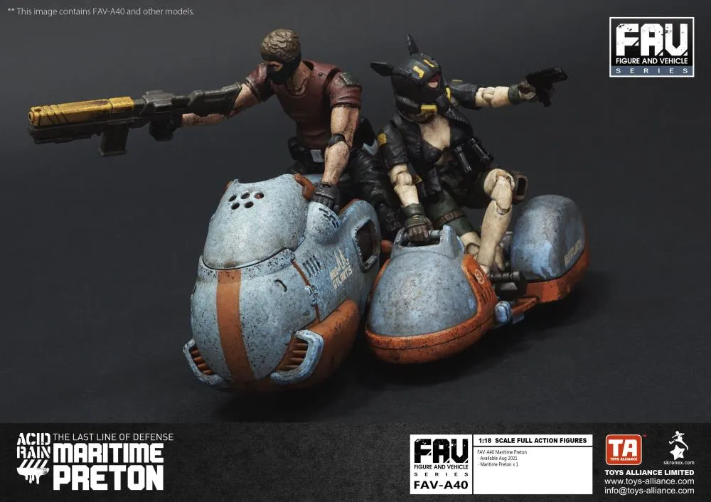 FAV-A40 Maritime Preton 1:18 Scale | Acid Rain FAV