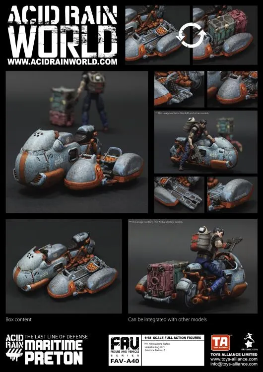 FAV-A40 Maritime Preton 1:18 Scale | Acid Rain FAV