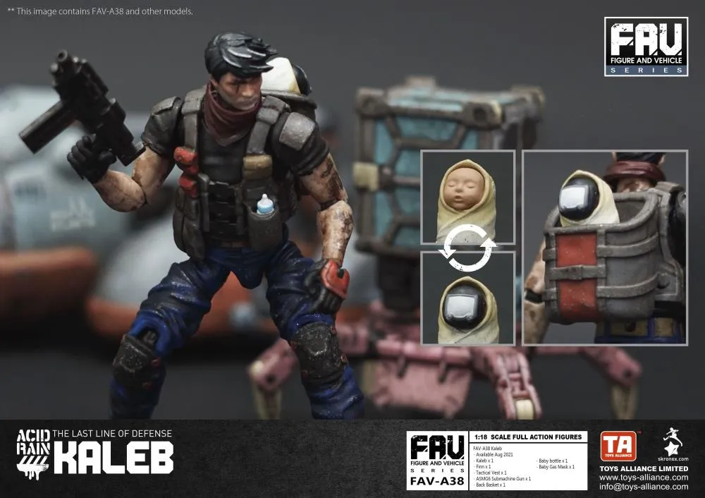FAV-A38 Kaleb 1:18 Scale | Acid Rain FAV