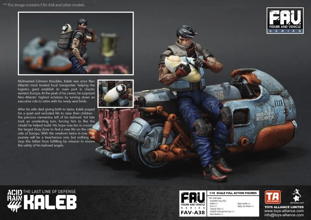 FAV-A38 Kaleb 1:18 Scale | Acid Rain FAV