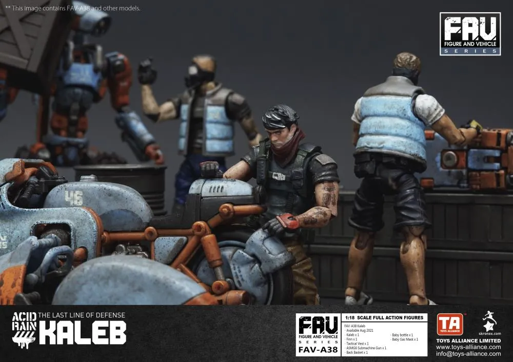 FAV-A38 Kaleb 1:18 Scale | Acid Rain FAV