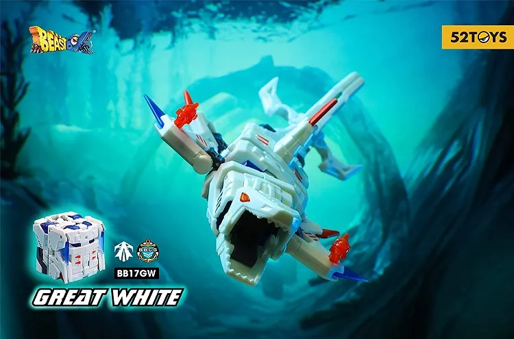 BB-17GW Great White | 52 Toys BeastBOX
